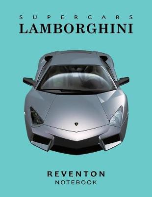 Book cover for Supercars Lamborghini Reventon Notebook