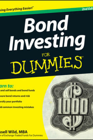 Cover of Bond Investing For Dummies