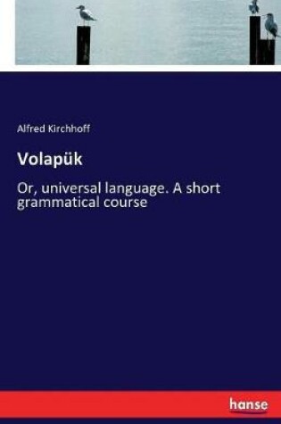 Cover of Volapuk