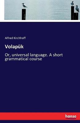 Book cover for Volapuk