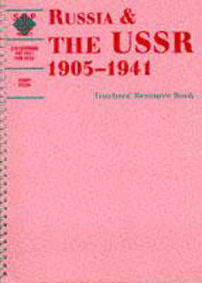 Book cover for Russia and the USSR, 1905-1941, Teacher's Book