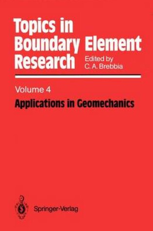 Cover of Applications in Geomechanics