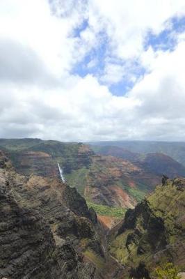 Book cover for Journal Kauai Hawaii Canyon Full Image 150 Lined Sheets