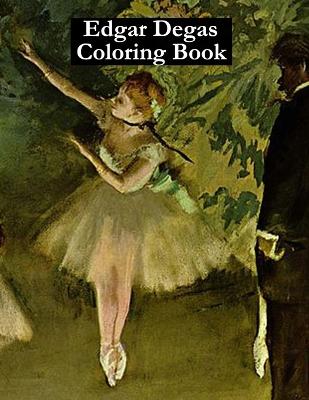 Book cover for Edgar Degas Coloring Book