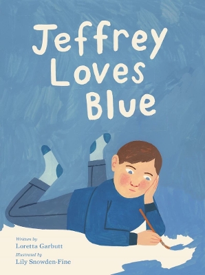 Book cover for Jeffrey Loves Blue