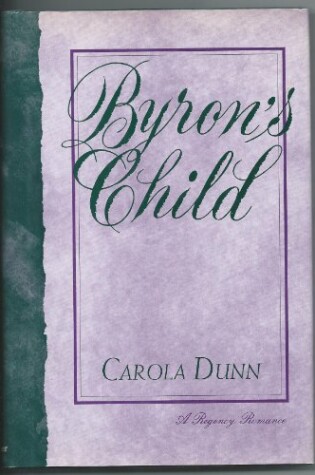 Cover of Byron's Child