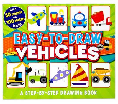 Book cover for Easy-to-Draw Vehicles: A Step-by-Step Drawing Book