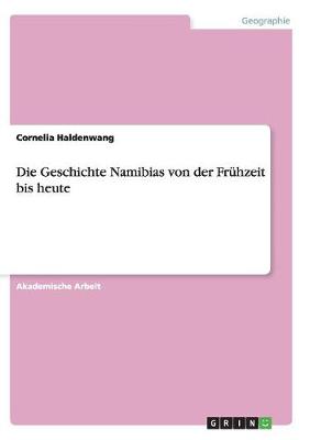 Book cover for Die Geschichte Namibias von der Frühzeit bis heute