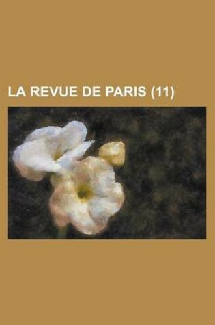 Cover of La Revue de Paris (11)