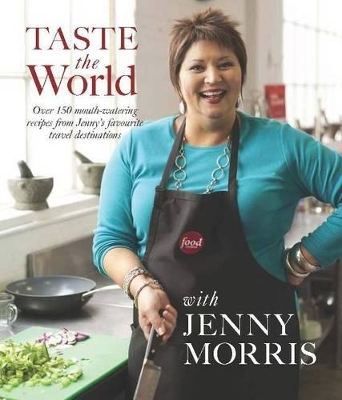 Book cover for Taste the world with Jenny Morris