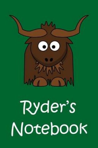 Cover of Ryder's Notebook