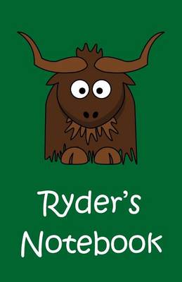 Book cover for Ryder's Notebook