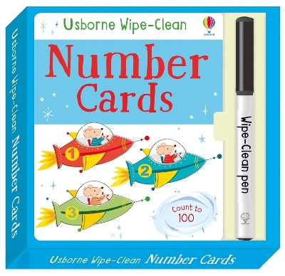 Cover of Wipe-Clean Number Cards