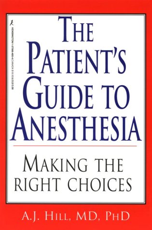 Book cover for The Patient's Guide to Anesthesia