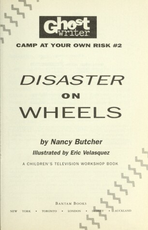 Book cover for Disaster on Wheels: Camp at Your Own Risk #02