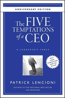 Cover of The Five Temptations of a CEO