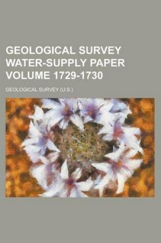 Cover of Geological Survey Water-Supply Paper Volume 1729-1730