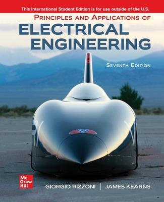 Book cover for Principles and Applications of Electrical Engineering ISE