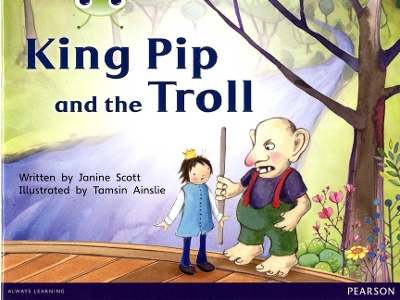 Book cover for Bug Club Guided Fiction Reception Red C King Pip and the Troll