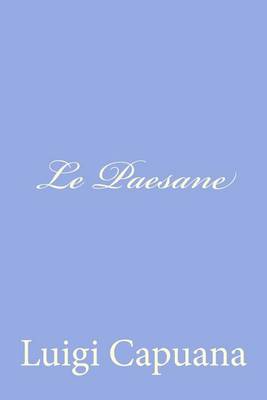 Book cover for Le Paesane