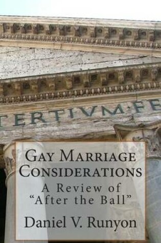 Cover of Gay Marriage Considerations