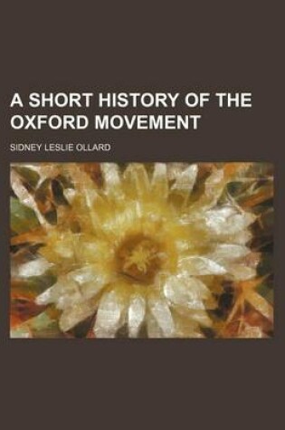 Cover of A Short History of the Oxford Movement