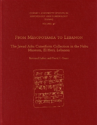 Book cover for From Mesopotamia to Lebanon