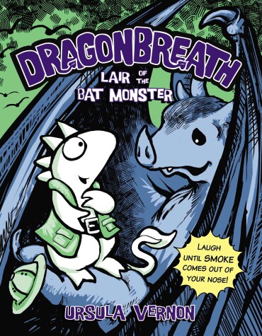 Cover of Lair of the Bat Monster: Dragonbreath Book 4