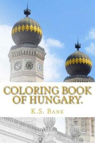 Cover of Coloring Book of Hungary.