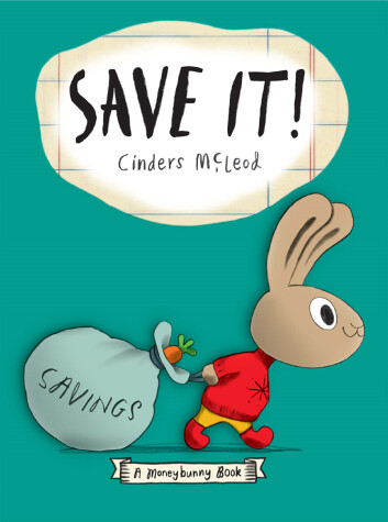 Book cover for Save It! A Moneybunny Book