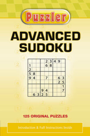 Cover of "Puzzler" Advanced Sudoku