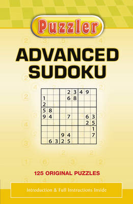 Book cover for "Puzzler" Advanced Sudoku