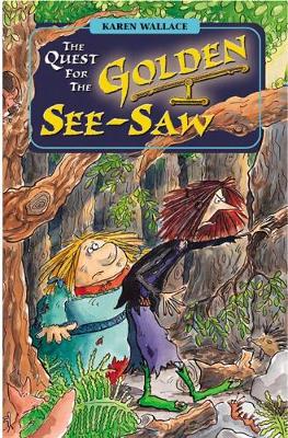 Book cover for The Quest for the Golden Seesaw