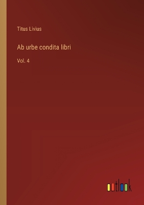 Book cover for Ab urbe condita libri