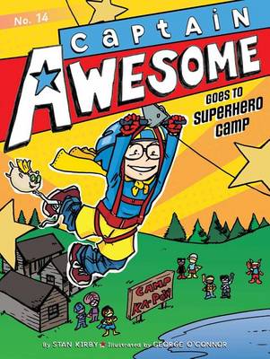 Book cover for Captain Awesome Goes to Superhero Camp