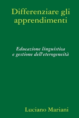 Book cover for Differenziare Gli Apprendimenti