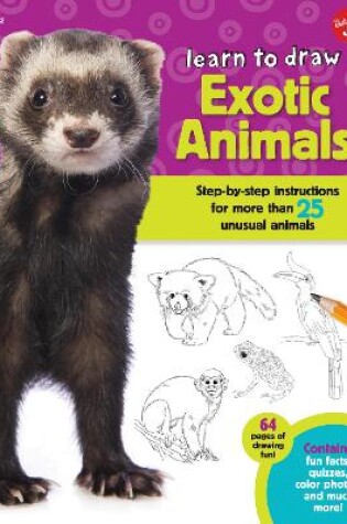 Cover of Learn to Draw Exotic Animals