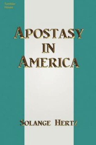 Cover of Apostasy in America