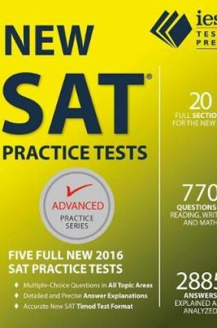 Cover of New SAT Practice Tests