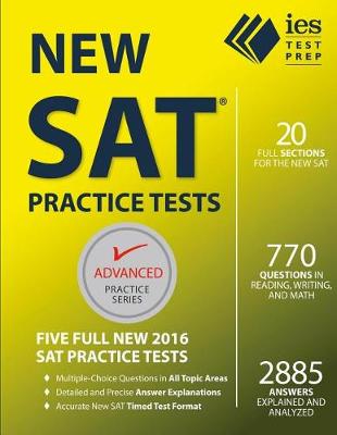 Cover of New SAT Practice Tests