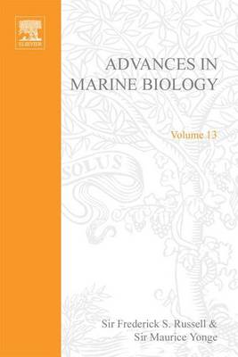 Book cover for Advances in Marine Biology Vol. 13 APL