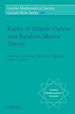 Cover of Ranks of Elliptic Curves and Random Matrix Theory