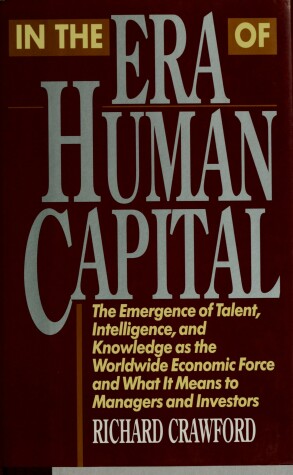 Book cover for In the Era of Human Capital