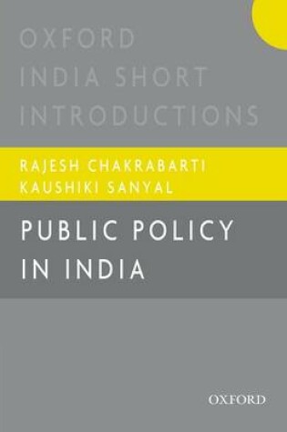 Cover of Public Policy in India