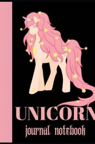 Cover of Unicorn journal notebook