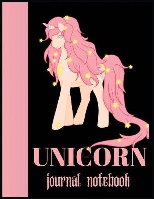 Book cover for Unicorn journal notebook