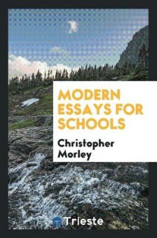 Cover of Modern Essays for Schools