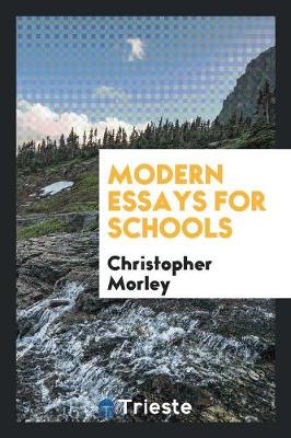 Book cover for Modern Essays for Schools