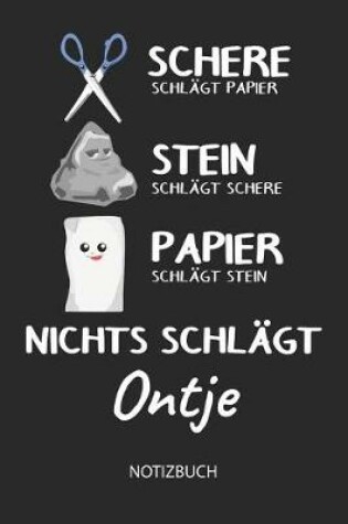 Cover of Nichts schlagt - Ontje - Notizbuch