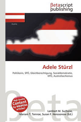 Cover of Adele Sturzl